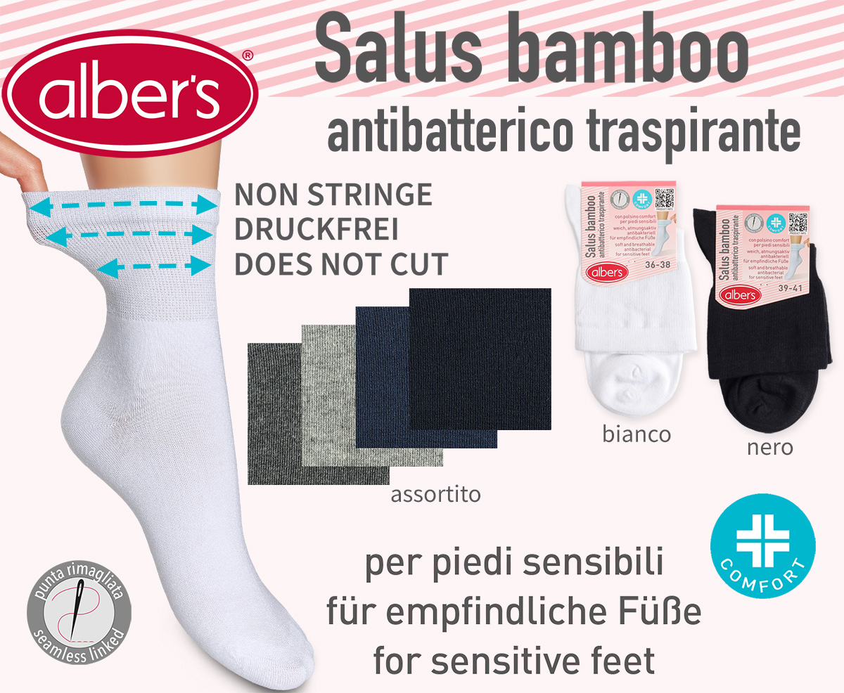 Albers (624) Ladies sock salus bamboo